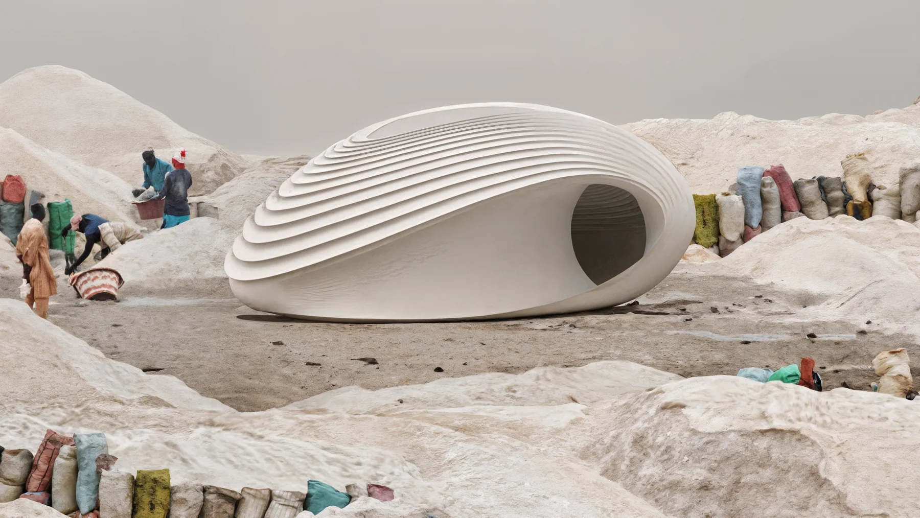3D-Printed Pavilion, Nagami × Hassell for TO.org (2023) — image 4 of 10