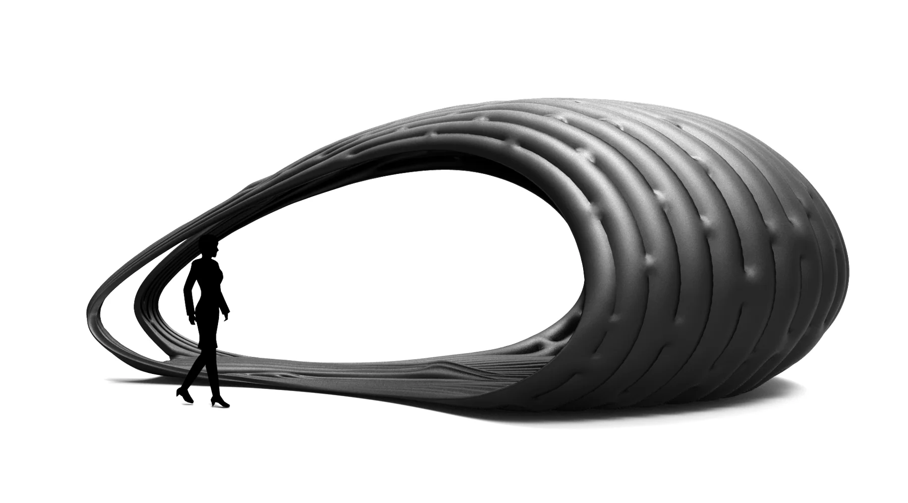 Digital Concrete, Inflatable fabric formwork (2014) — image 4 of 7